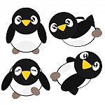 Cartoon Penguin Illustration Stock Photo