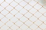 Chain Link Fence Stock Photo