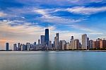 Chicago Skyline Stock Photo