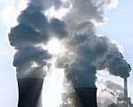 Chimney And Smoke Stock Photo