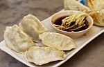 Chinese Dumpling Stock Photo