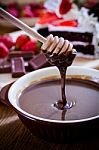 Chocolate Cake Stock Photo