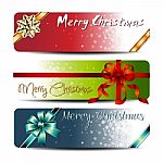 Christmas Banner Stock Photo