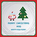 Christmas Greeting Card50 Stock Photo