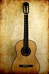 Classical Guitar Stock Photo