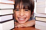 Close-up Of Young School Kid Stock Photo