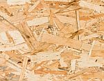 Close Up Texture Of Oriented Strand Board (osb) Stock Photo