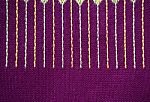 Closeup Fabric Texture Design In Thailand Stock Photo
