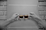 Coffee Clink Glasses Stock Photo