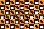 Coffee Cup And Bean Stock Photo
