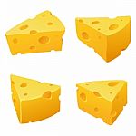 Collection Of Cheese Stock Photo