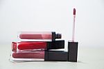Color Matte Lips Stock Photo