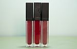 Color Matte Lips Stock Photo