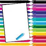 Colorful Crayon Stock Photo