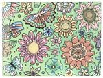 Colorful Natural Painting Stock Photo
