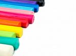 Colorful Plasticine Stock Photo