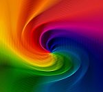 Colorful Spiral Vortex Blur Abstraction Background Stock Photo