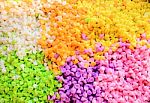 Colorful Thai Dessert Stock Photo