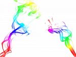 Colour Smoke Stock Photo