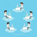 Communications Stock Photo