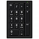 Computer Numeric Keyboard Isolated On White Background Stock Photo