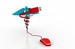 Concept Of Medicine Online Stock Photo
