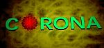 Corona Virus 3d Text Concept Stock Photo