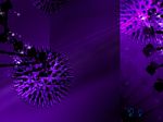 Corona Virus Incolor Background Stock Photo
