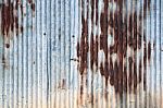 Corrugated Iron  Stock Photo