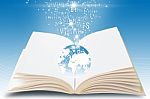 Creative Book Concept Stock Photo