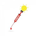 Creative Light Bulb Idea Concept Stock Photo