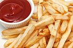 Crispy French Fries Stock Photo
