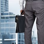 Cropped View Of Businessman Stock Photo
