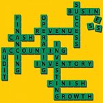 Crossword Business Concept Stock Photo