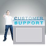 Customer Support Stock Photo