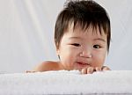 Cute Baby Stock Photo