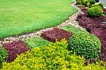 Decorate In The Garden Stock Photo