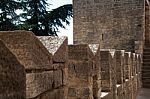 Detail Of The San Marino Castle Stock Photo