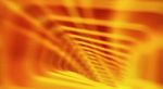 Diagonal Orange Teleport Tunnel Motion Blur Abstraction Backddro Stock Photo