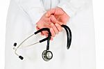 Doctor With Stethoscope Stock Photo