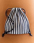 Drawstring Backpack Stock Photo