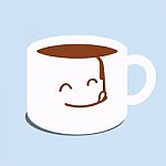 Drink Coffee And Relax Stock Photo