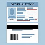 Drivers License Stock Photo
