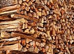 Dry Firewood Stock Photo
