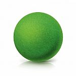 Eco Green Ball On White Background Stock Photo