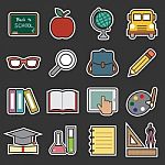 Education Icon Stock Photo