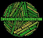 Environmental Conservation Indicates Preserving Sustainable And Stock Photo