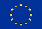 European Union Flag Stock Photo