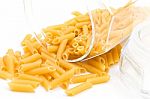 Fallen Macaroni Stock Photo