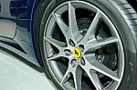 Ferrari California's Wheel Stock Photo